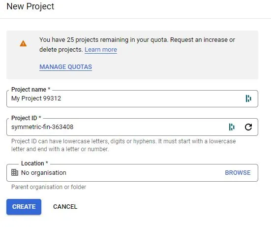 Google Cloud Project: step8