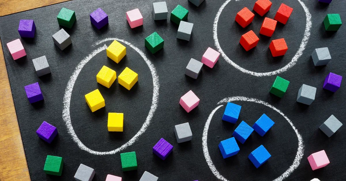 Dividing customers into segments