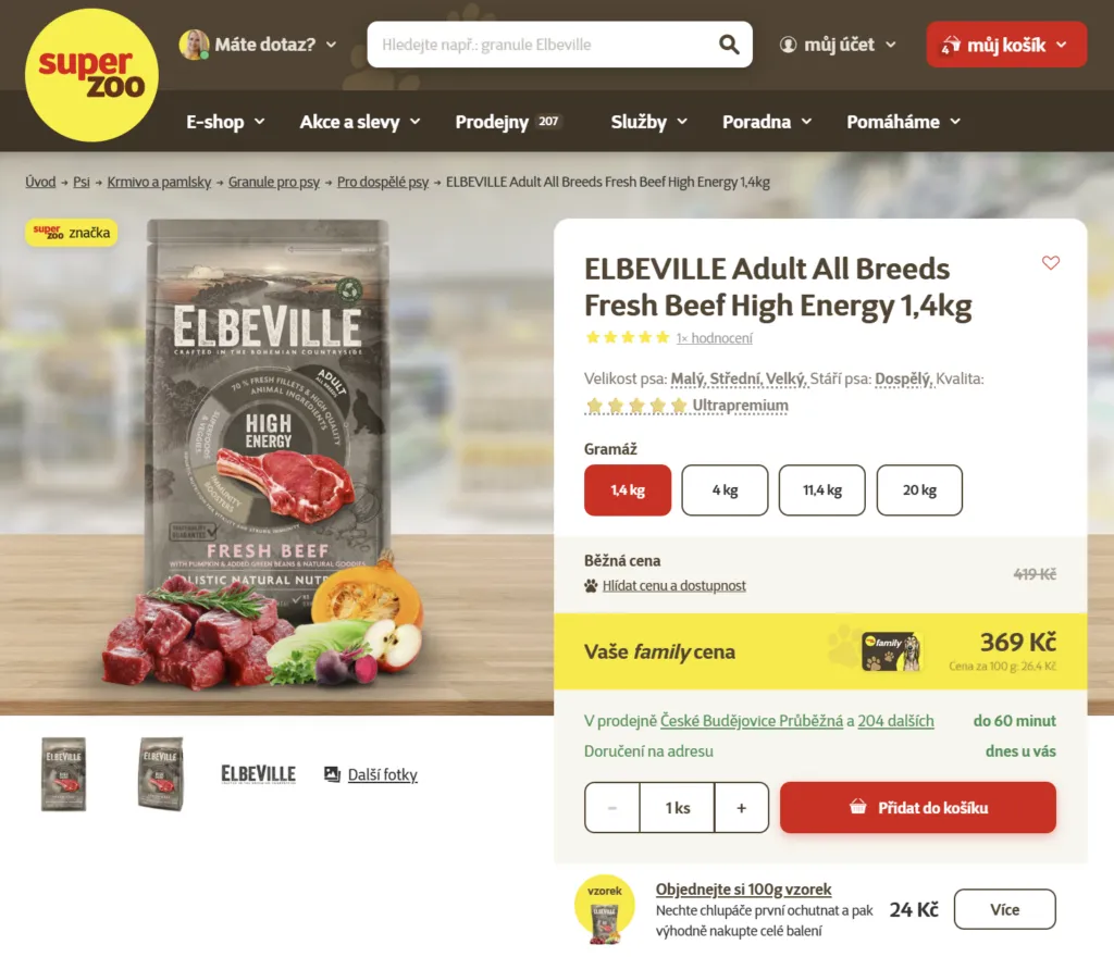 The new Super zoo e-shop